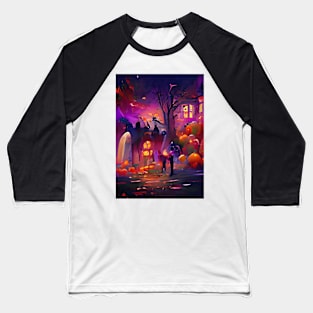 SURREAL HALLOWEEN Baseball T-Shirt